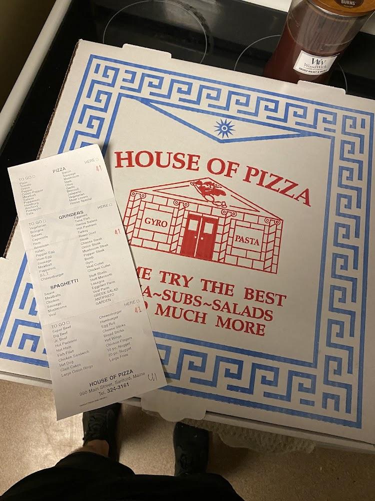 House of Pizza Menu image 4